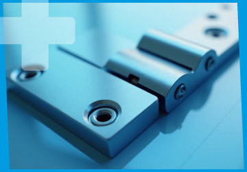 Anti-Ligature Hinge Close-Up