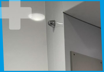 Conical Anti-Ligature Shower Head Close-Up
