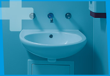 Ligature-Resistant Basin Tap Close-up