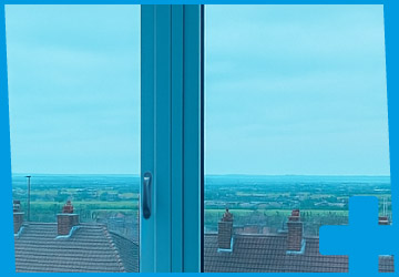 Safety Window Handle with Controlled Access for NHS Facilities