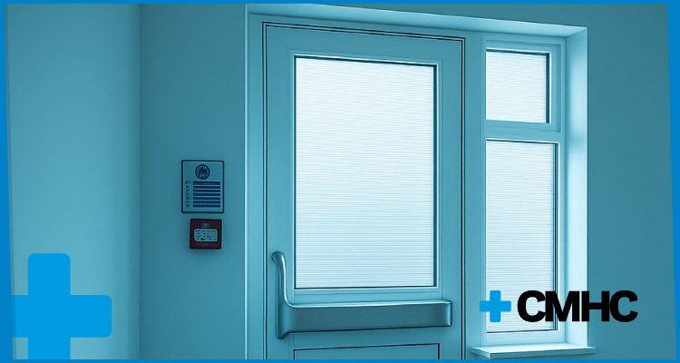 Secure Anti-Ligature Window Handle for Mental Health Facilities